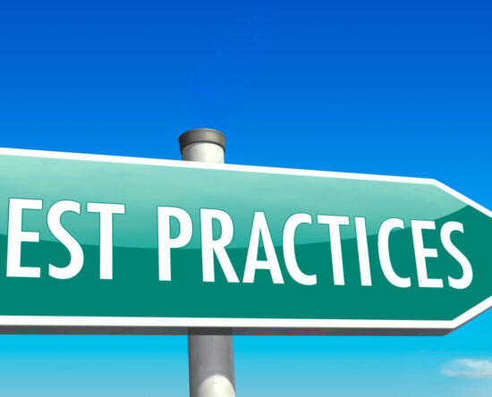 Best practices sign