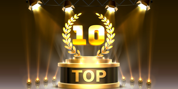 Picture of top 10 trophy